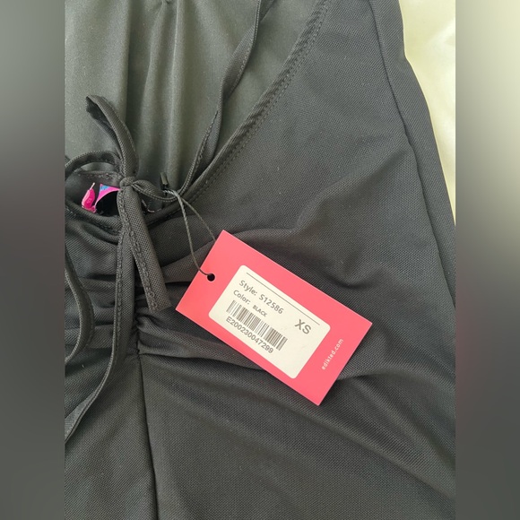 Edikted Soho Open Back Ruffle Mini Dress - Picture 8 of 10